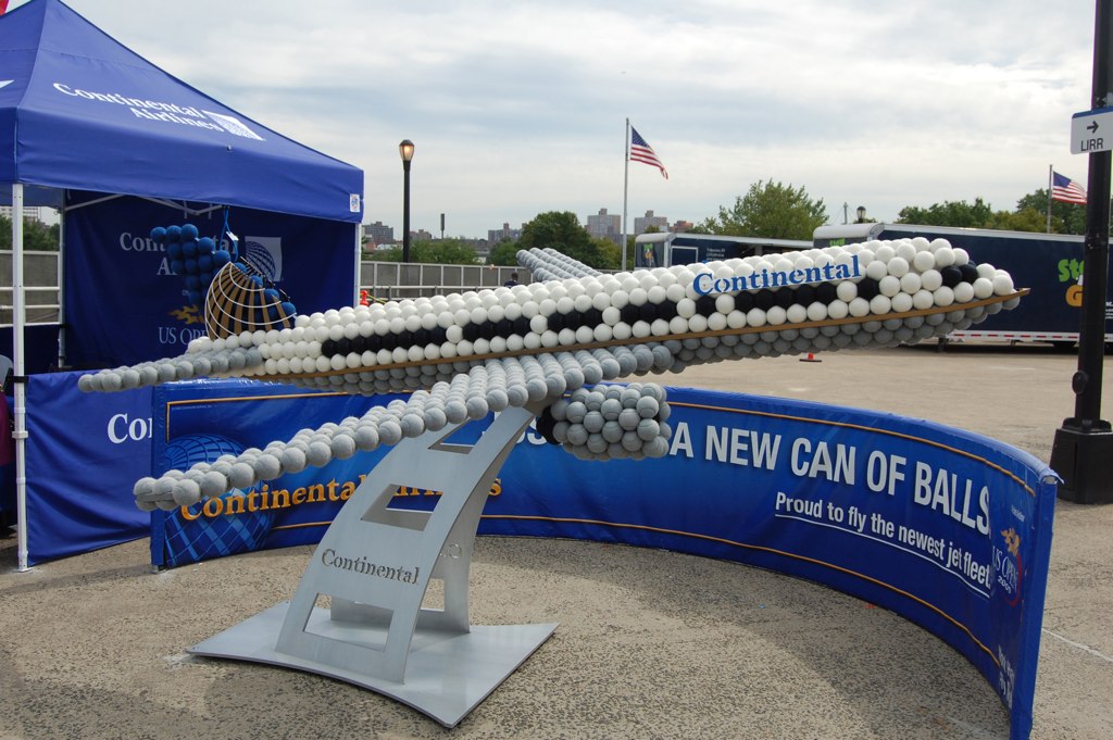 Tennis Ball Plane A plane made from tennis balls. Brian Imagawa Flickr