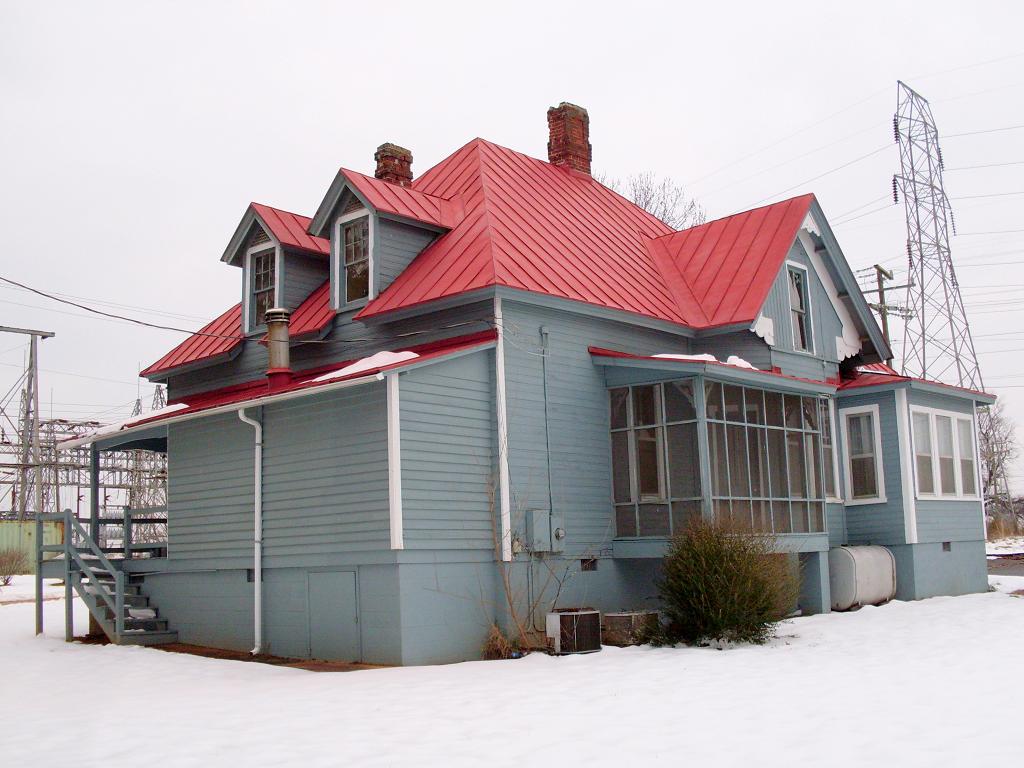 House with Red Roof from Side and Rear [A series of 4 phot… Flickr