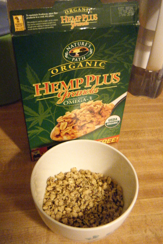 Hemp Plus Granola Hemp Plus Granola "Flax and hemp seeds b… Flickr