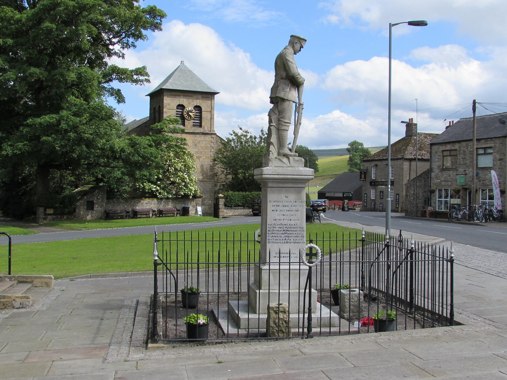 St John's Chapel War Memorial (County Durham) Michael Day Flickr