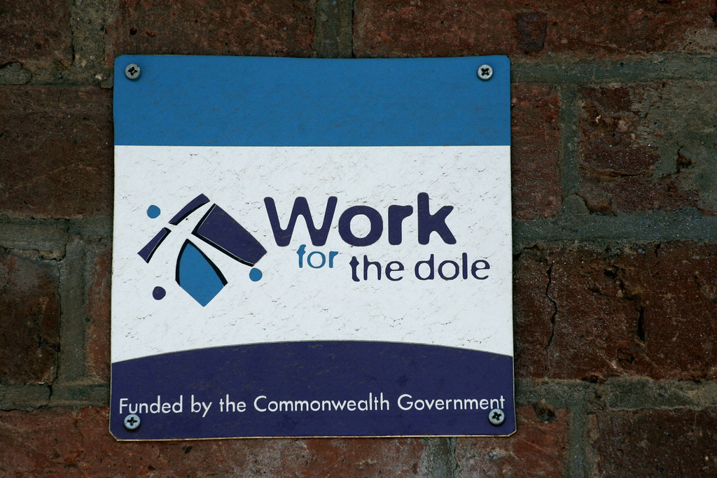 work for the dole Kerrie Flickr