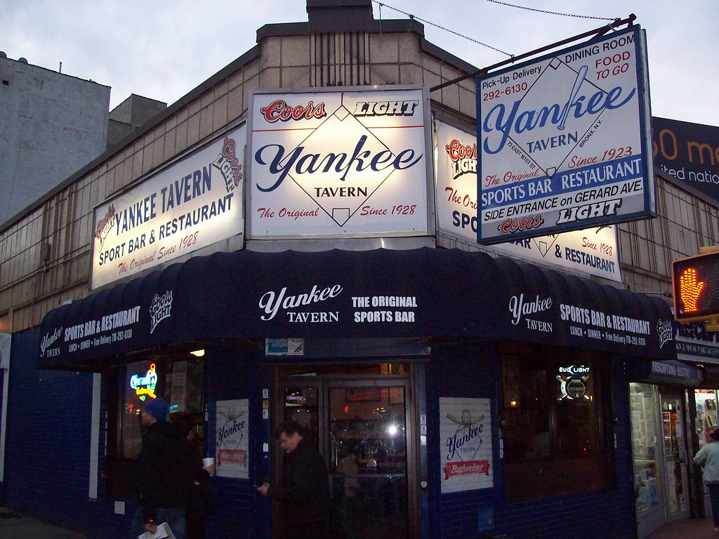 Bronx, NY Yankee Tavern Family owned since 1923, the Yank… Flickr