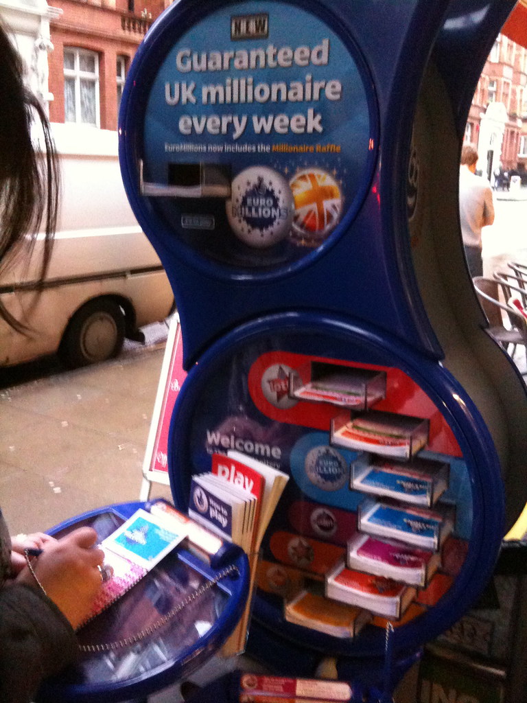 Lottery Kiosk play slips mansikka Flickr