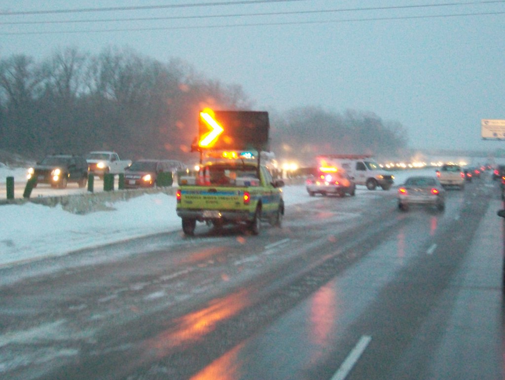 accident on I494 east bound just east of Minnesota River … Flickr