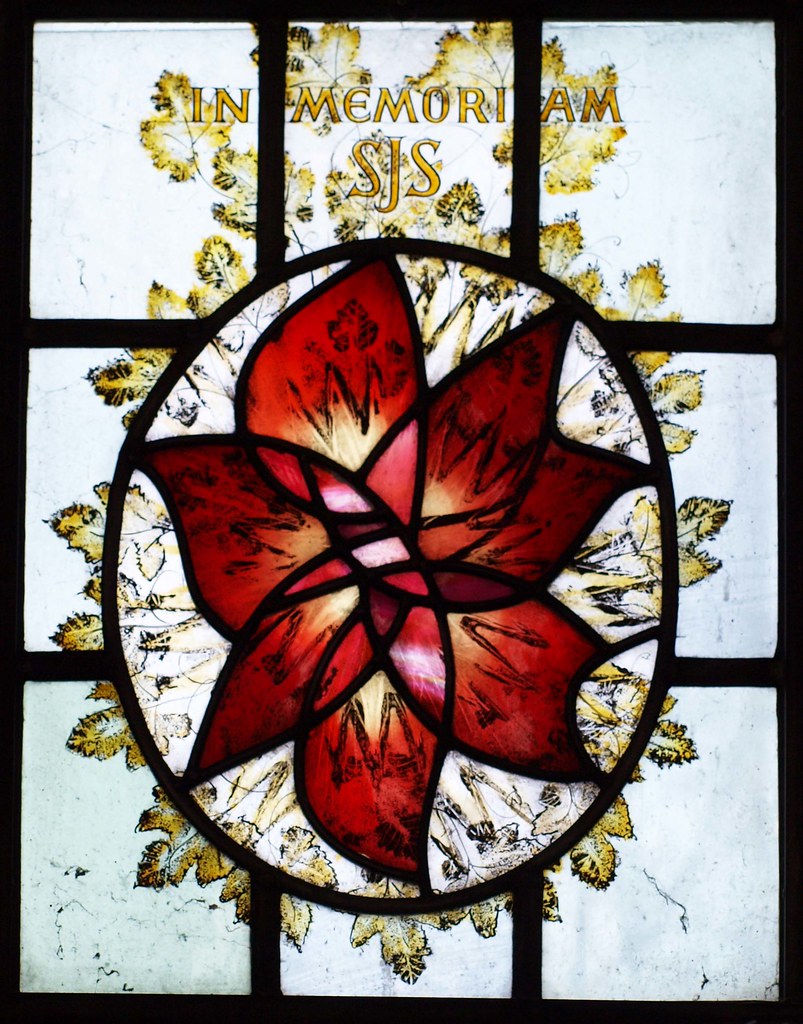 Guildford Cathedral Small stained glass panels by Lawrence… Flickr