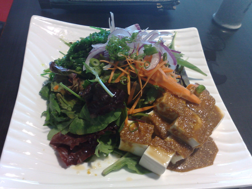 tofu & wakame salad Soirie, Surry Hills, Sydney. snarkattack Flickr
