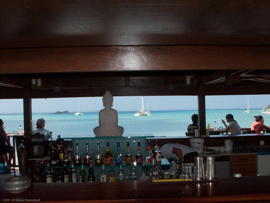 Beach Bar at Anse Marcel Beach bar of the Radisson Hotel (… Flickr