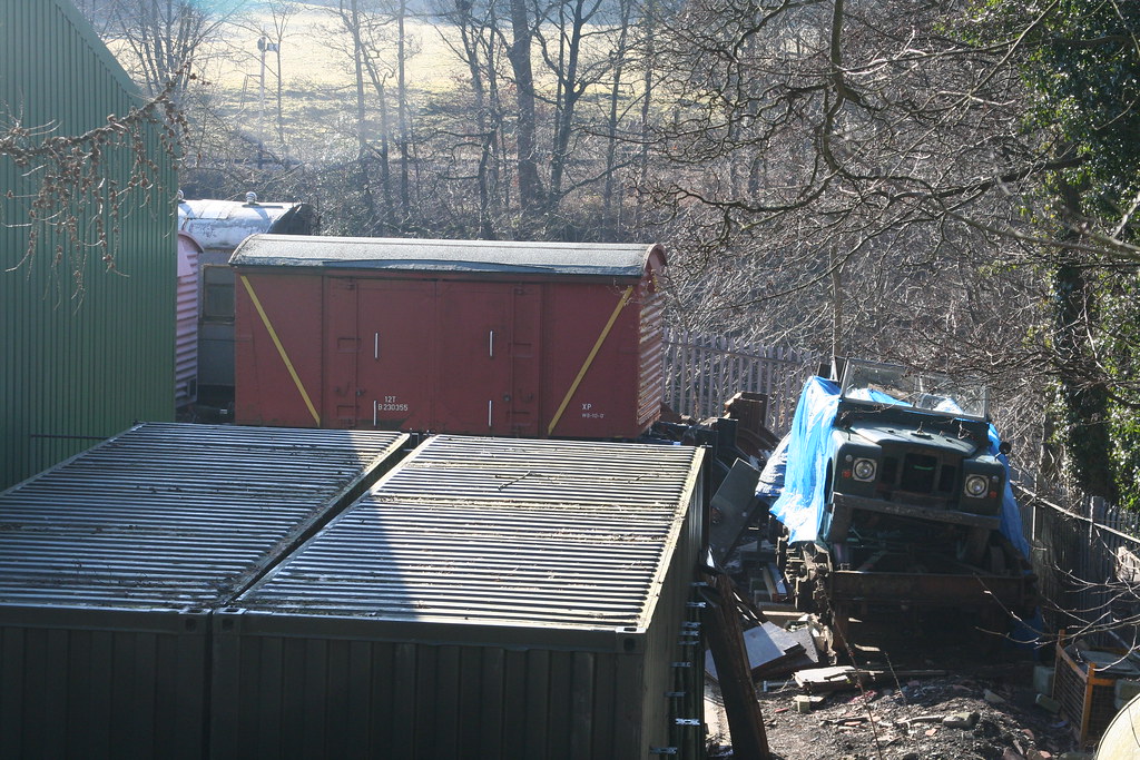 Scrap Land Rover Scrap Land Rover perched on a coach bog… Flickr