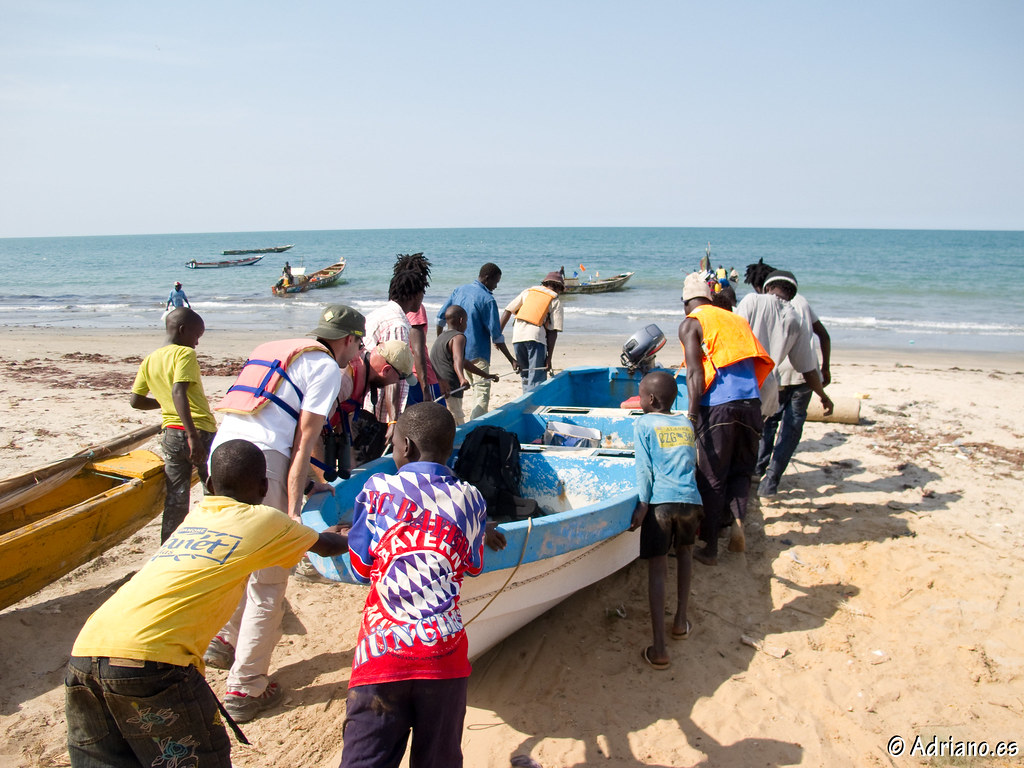 Elevation of Sanyang, The Gambia Topographic Map Altitude Map