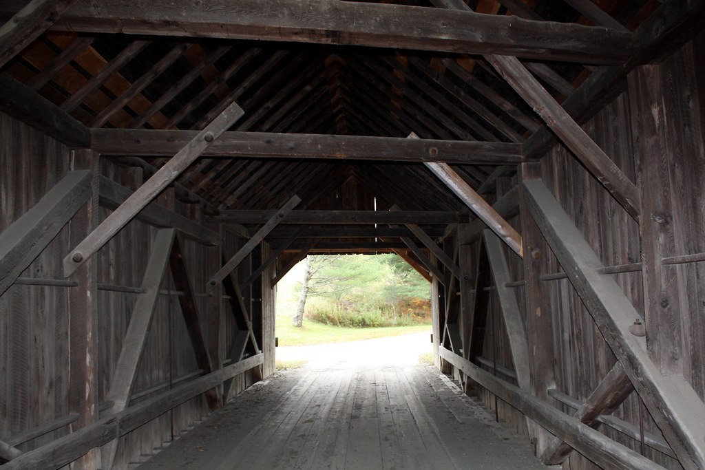 Moxley Covered Bridge (Tunbridge, Vermont) Historic 1883 M… Flickr
