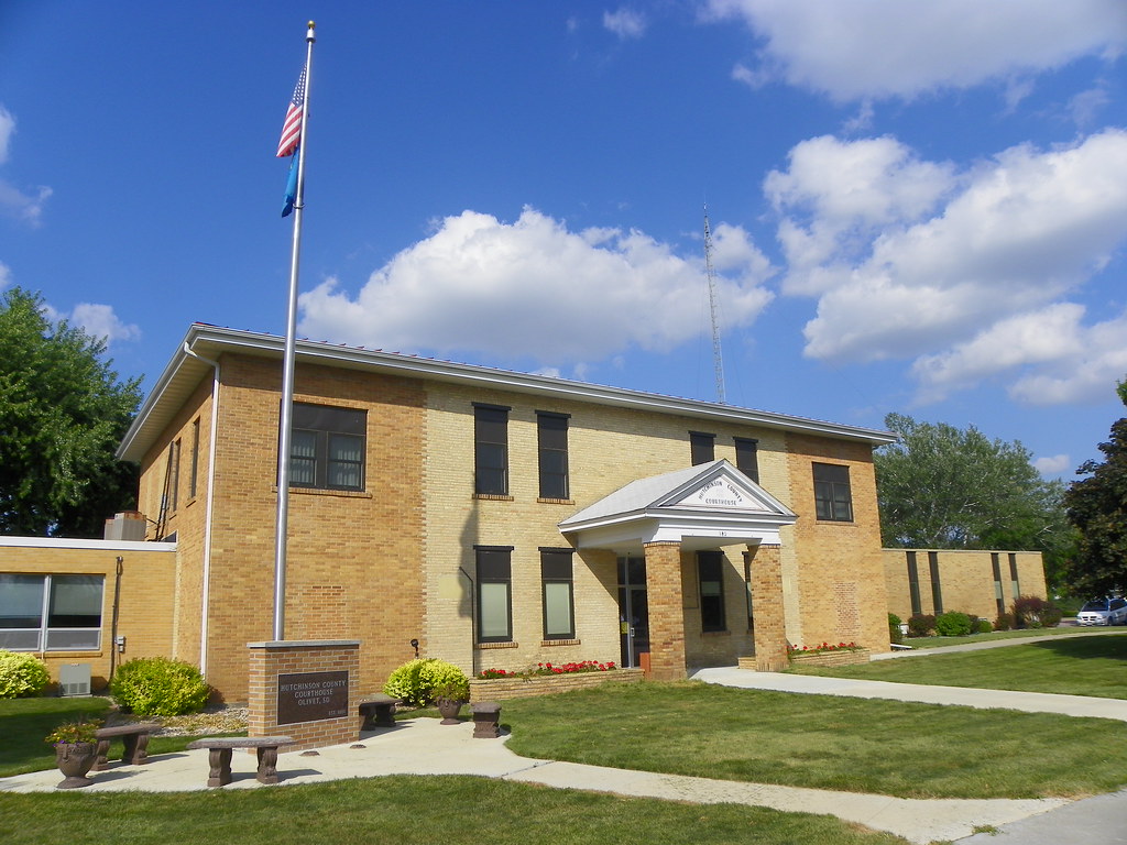 Hutchinson County Courthouse Constructed in 1881, with fou… Flickr