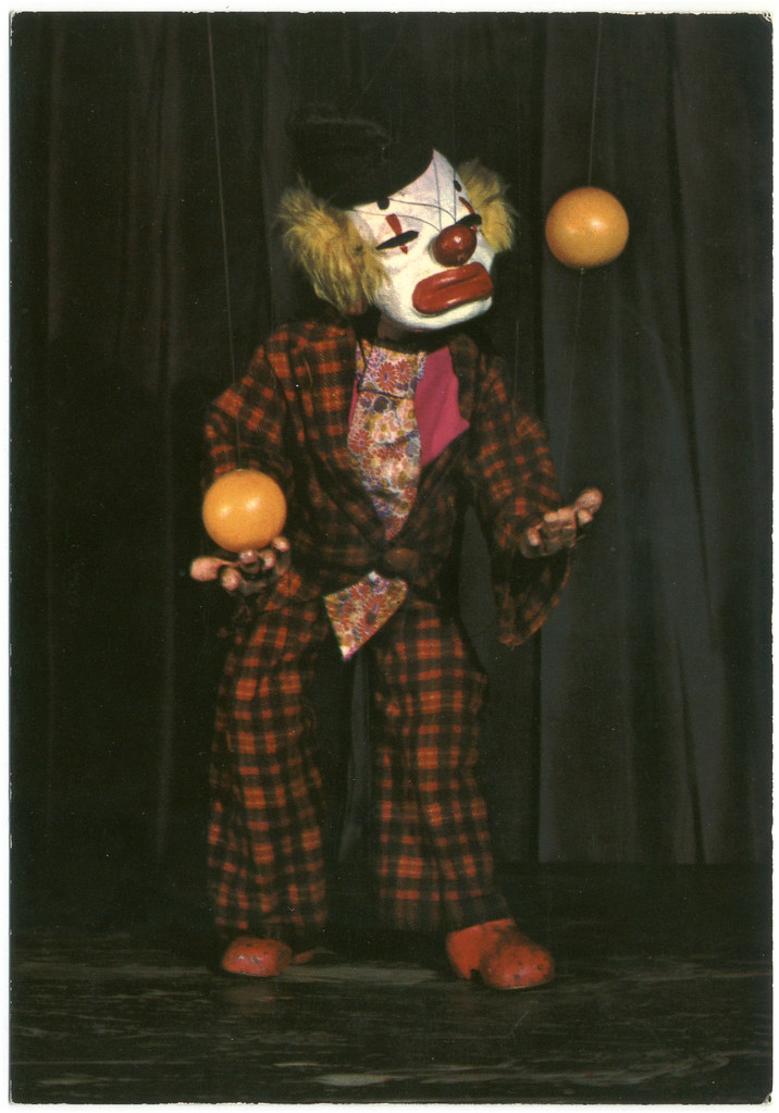 Harlequin Puppet Theatre (Colwyn Bay). Beppo the Clown_E. … Flickr
