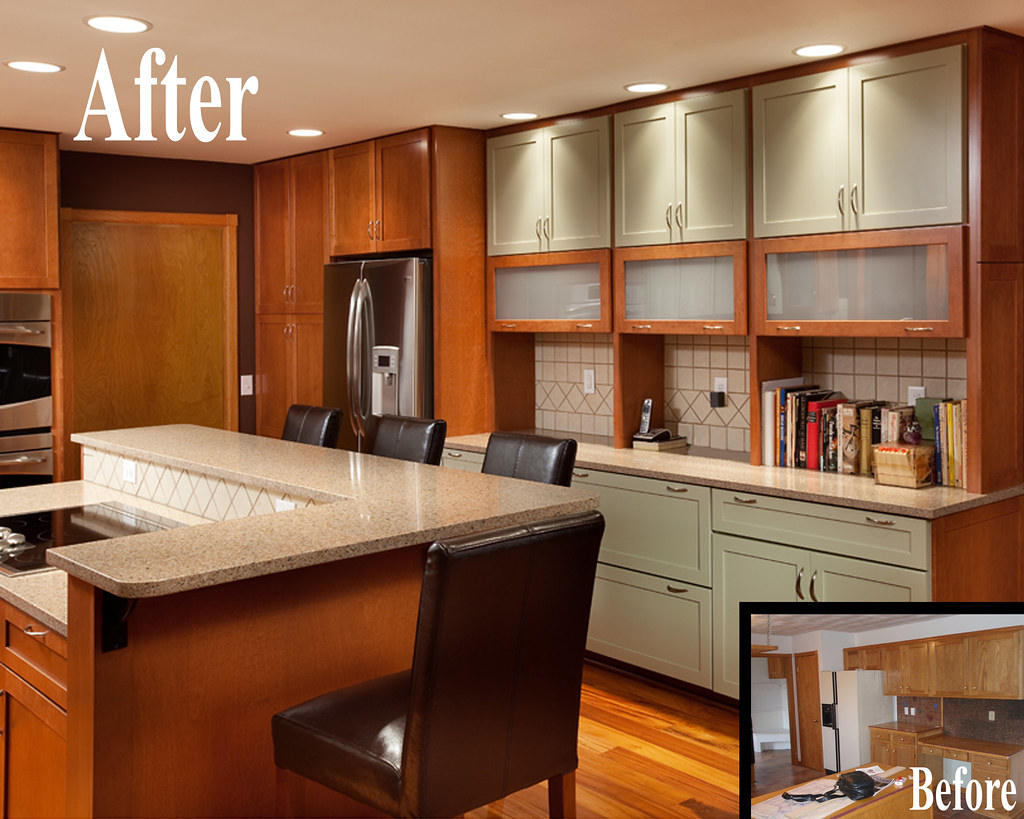 Granville Kitchen Before and After European Style Kitchen.… Flickr