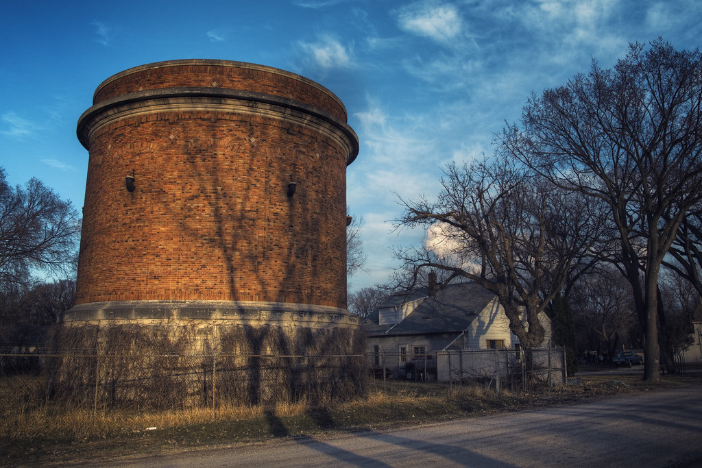 St. Boniface Water Tower Tache Avenue, Winnipeg, Manitoba.… Flickr
