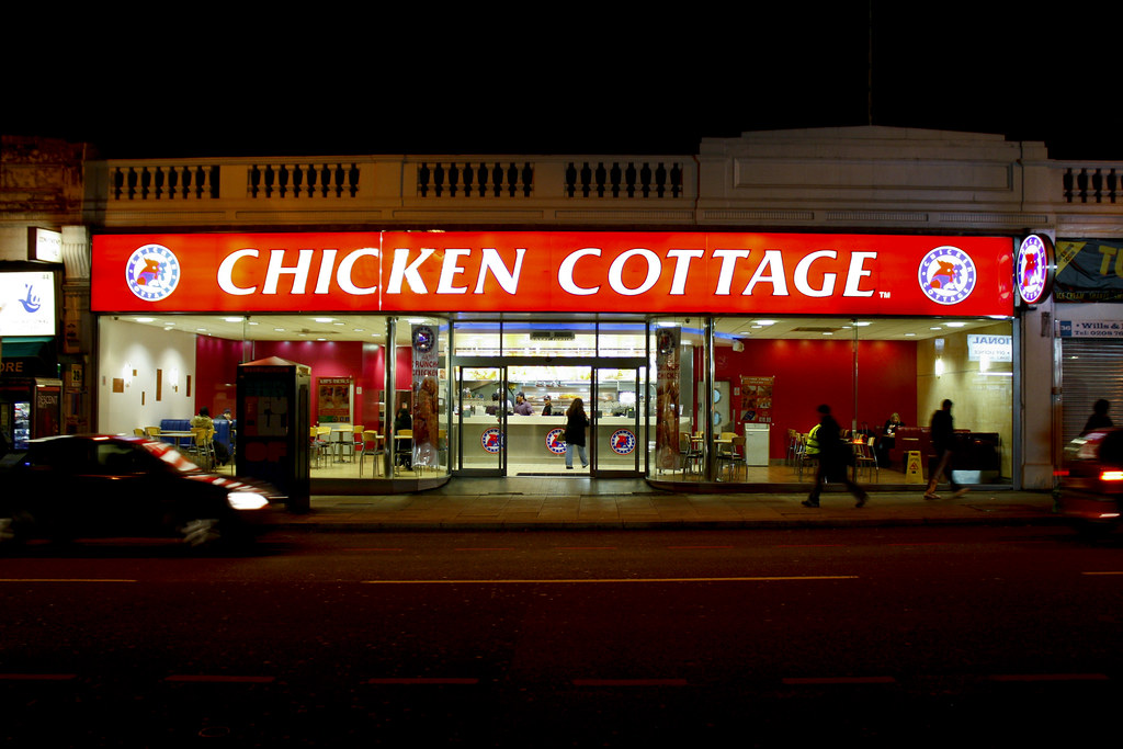Upper Tooting Road Chicken Manor. The biggest nonKFC chic… Flickr