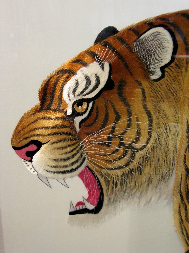 Silk Tiger Loved the detail of the tiger. David Strege Flickr