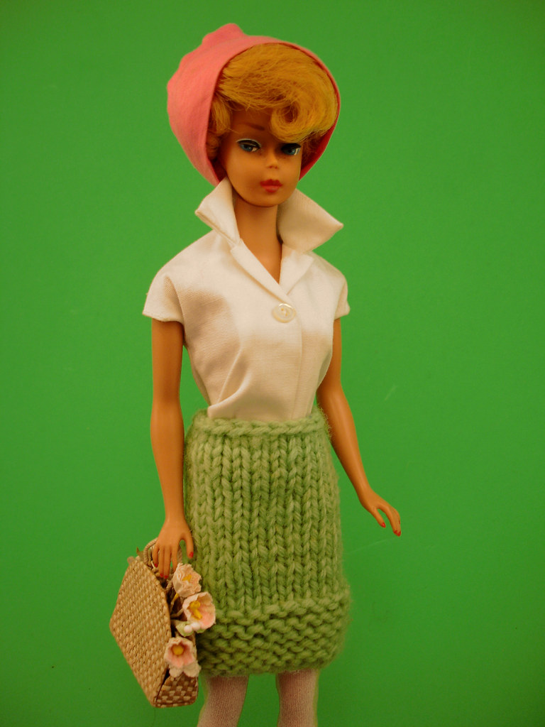 vintage hand knit Barbie doll clothes 019 still have the d… Flickr