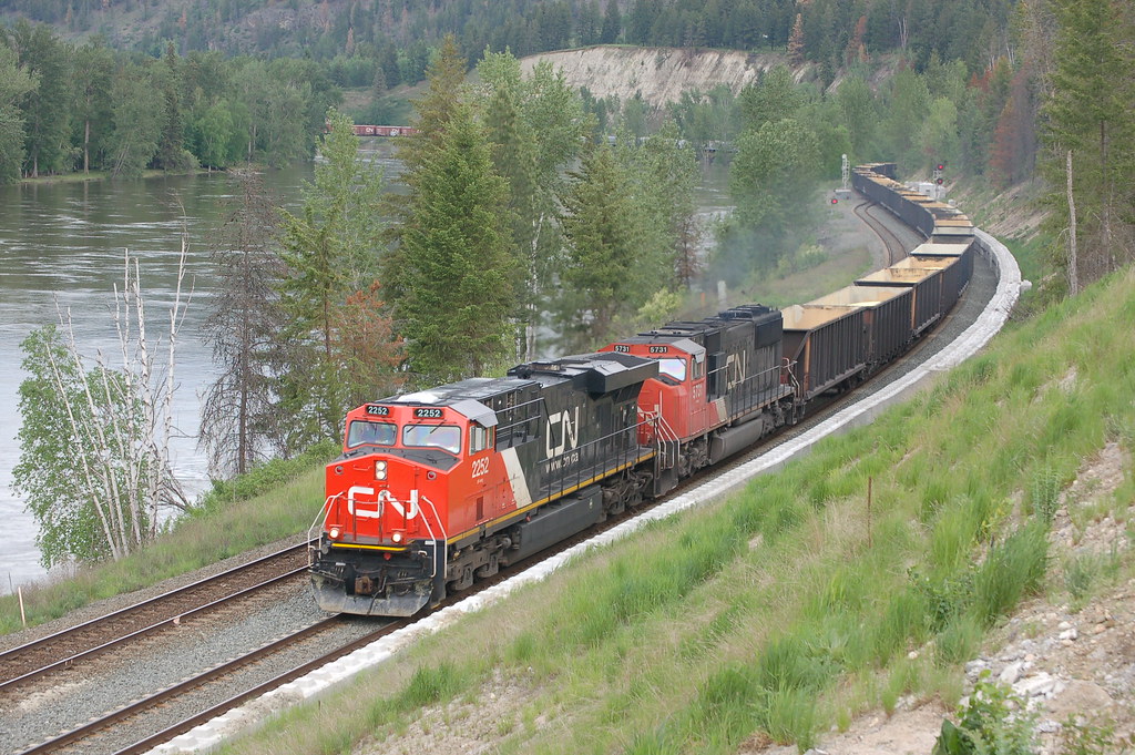 Barriere, B.C. Westbound along the North Thompson River ne… Flickr