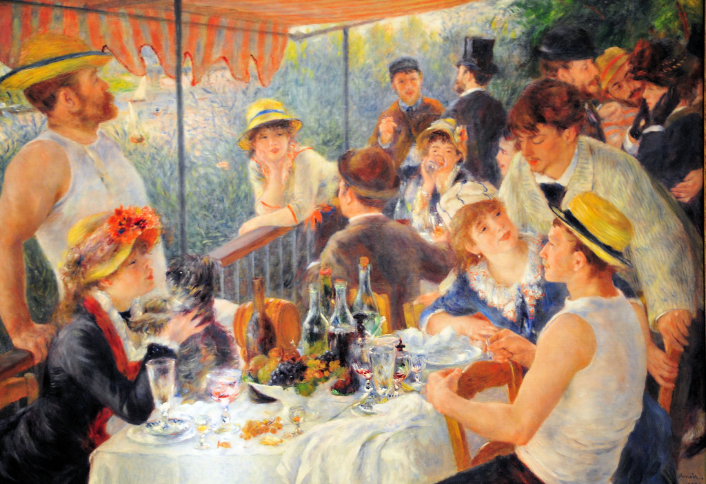 Pierre Auguste Renoir Luncheon of the Boating Party at t