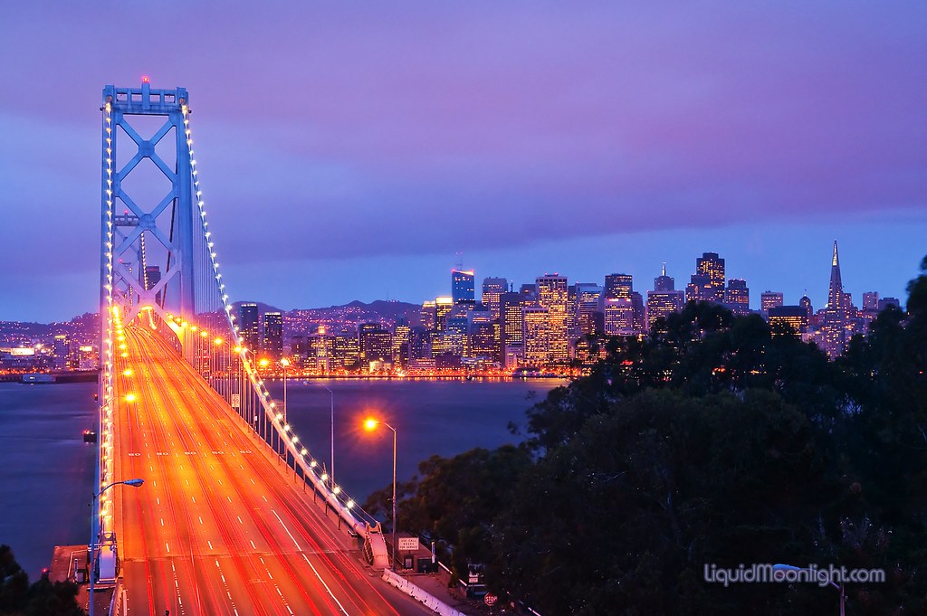Journey Home San Francisco Bay Bridge and Skyline Flickr