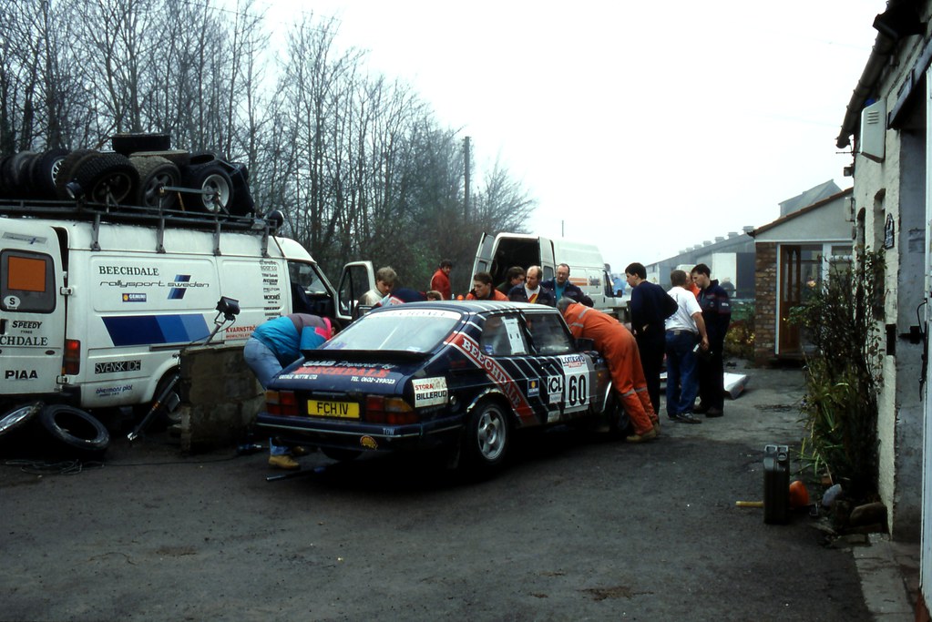 Malton. The Beechdale Garage entry in the 1991 Lombard RAC… Flickr
