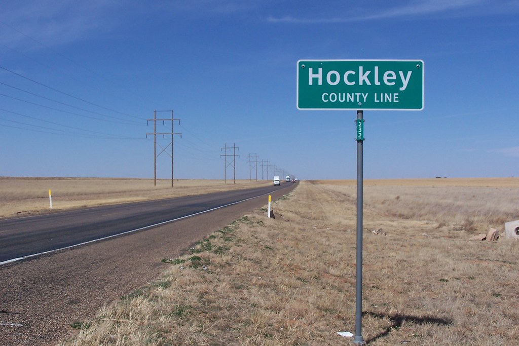 Hockley County Line Entering Hockley County from Terry Cou… Flickr