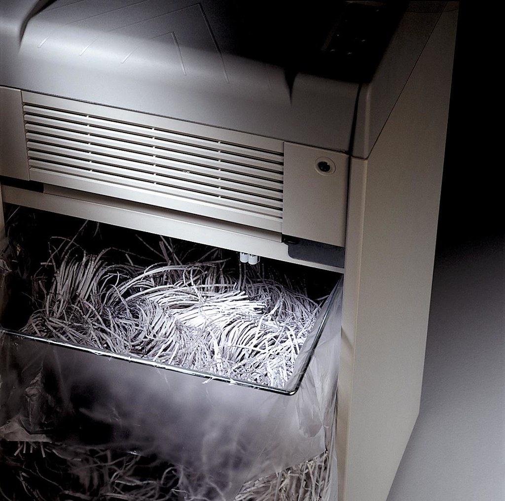 20600 strip cut paper shredder safeandvault Flickr