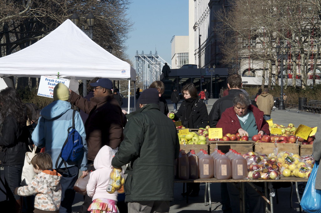 Borough Hall Greenmarket 12310 What Is Fresh Flickr