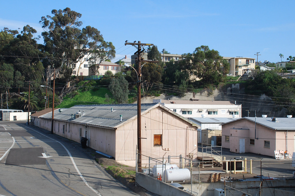 City Corporation Yard Vintage maintenance sheds at the Cit… Flickr