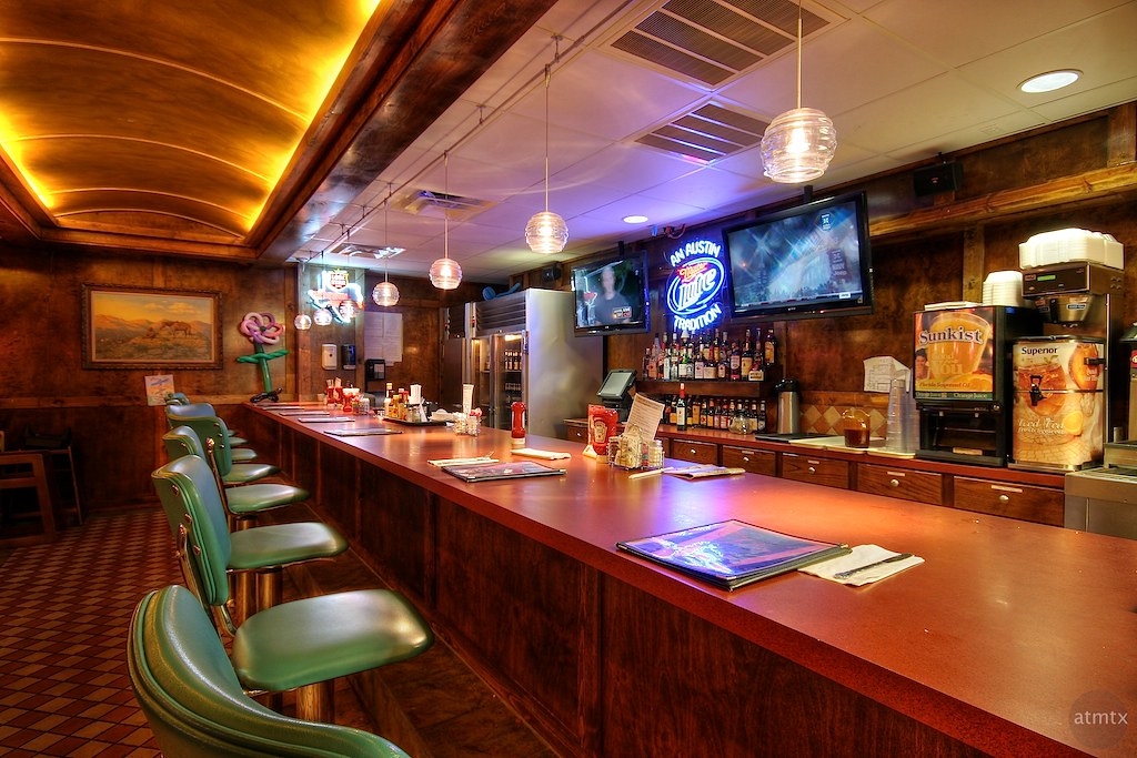 Diner Counter Night Hawk Frisco Shop, Austin, TX After eve… Flickr
