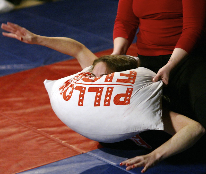 Pillow Fight League Tryouts Flickr