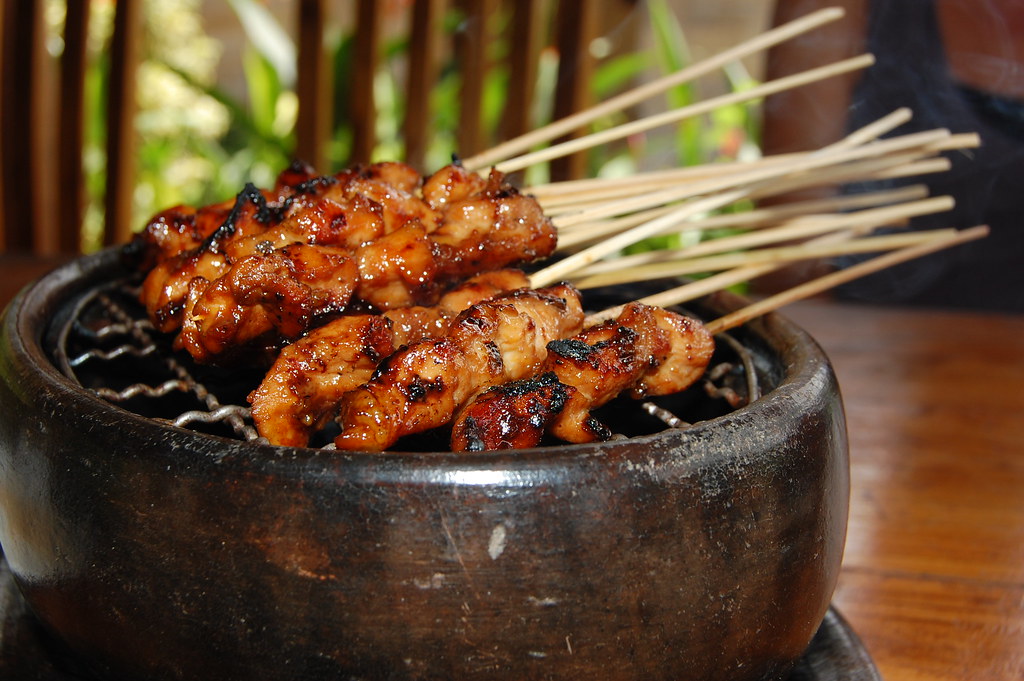 Chicken Satay Bali, Indonesia Our final vacation of our … Flickr