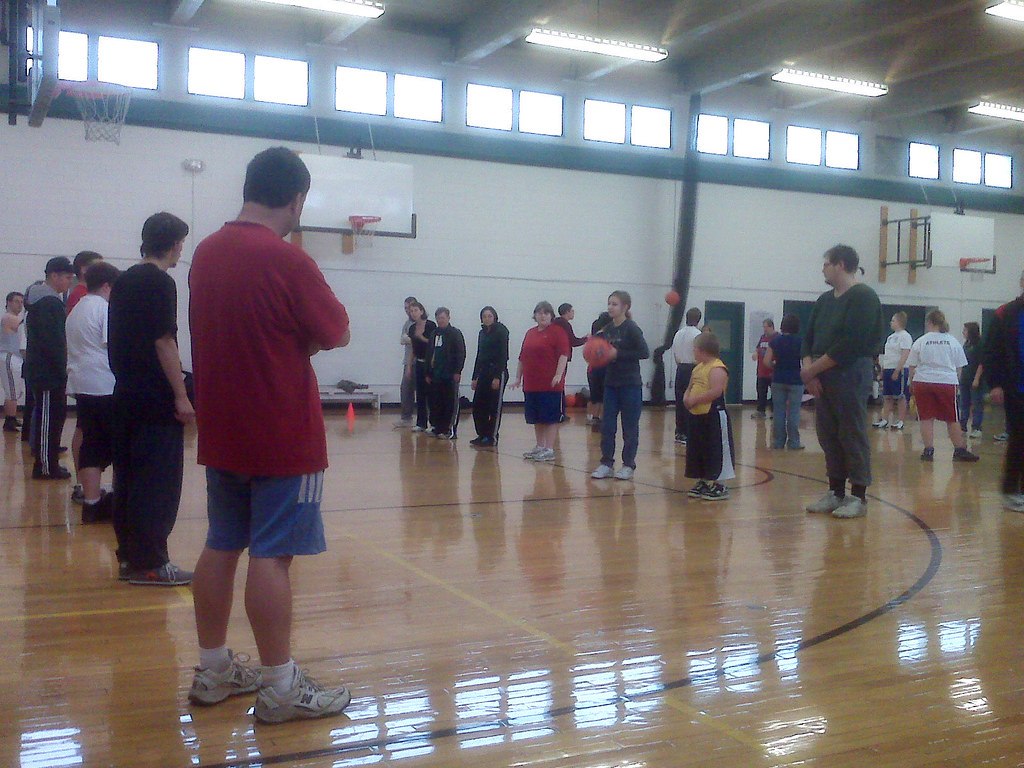 Special Olympics 1st basketball practice of the season Flickr