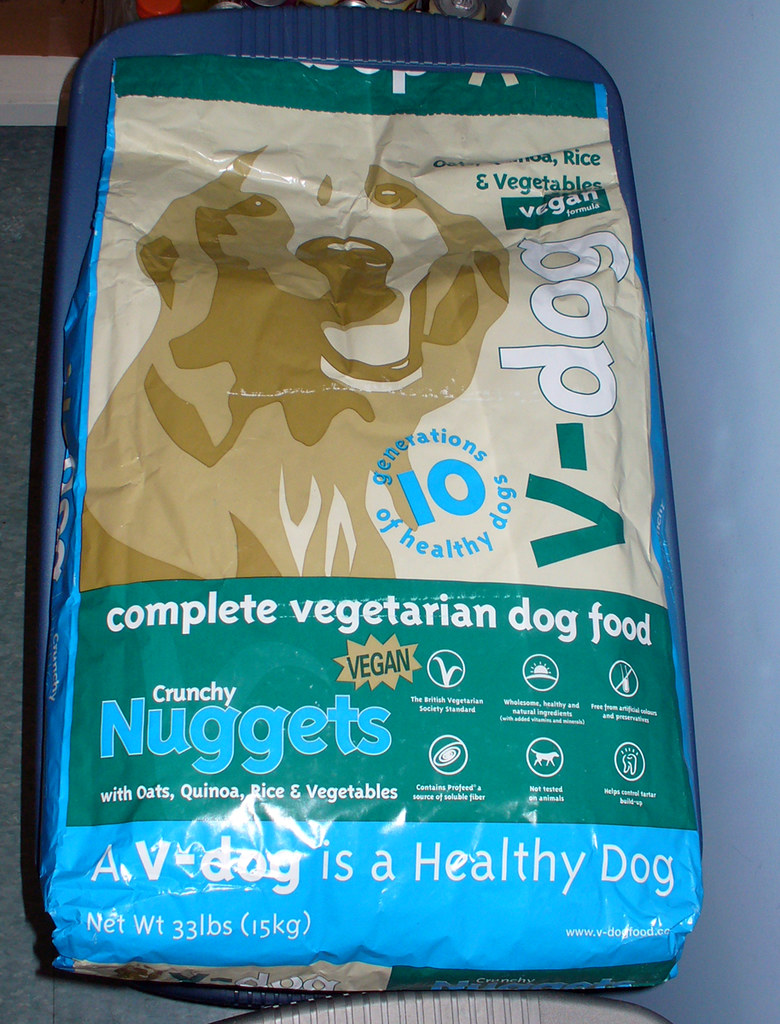 20100206 VDog Dog Food 0001 VDog vegan dog food mad mags