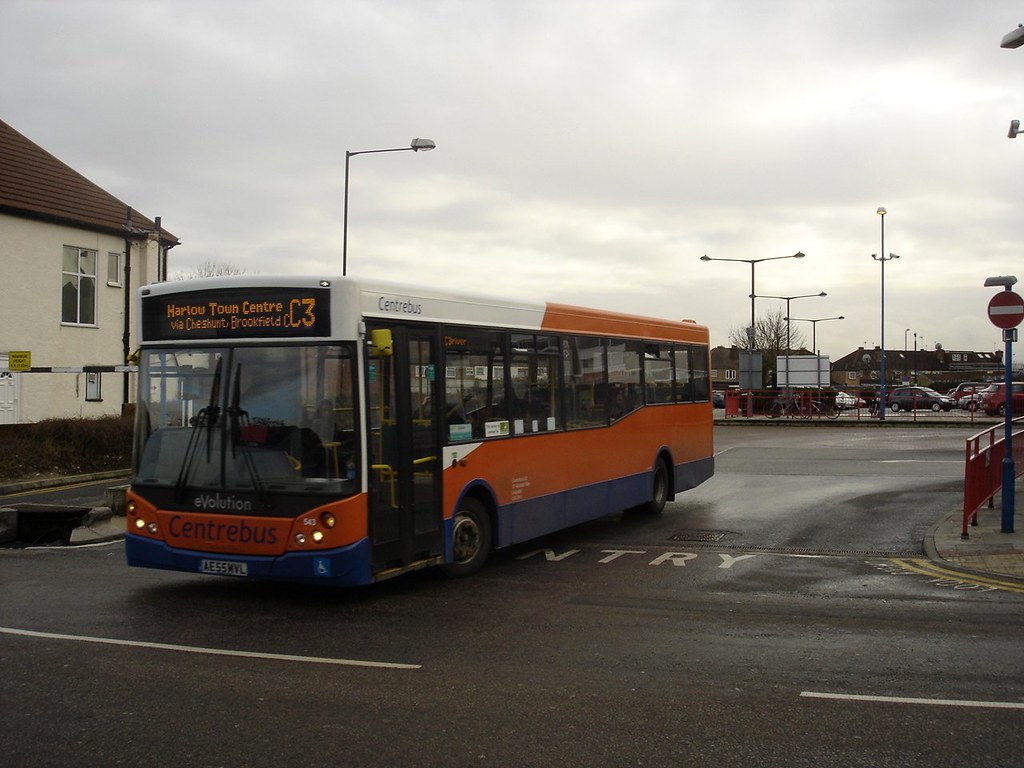 Waltham Cross Bus Station Centrebus recently acquired the … Flickr