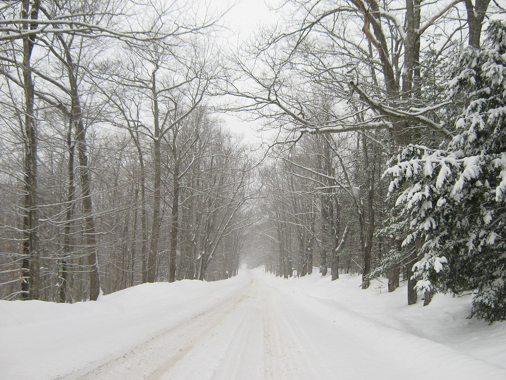 Maine 220 in Winter; Montville, Maine I had to drive into … Flickr