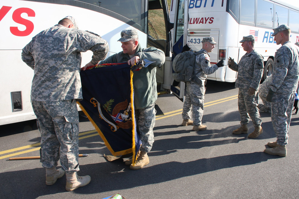 Lynchburgbased National Guard infantry battalion conducts departure