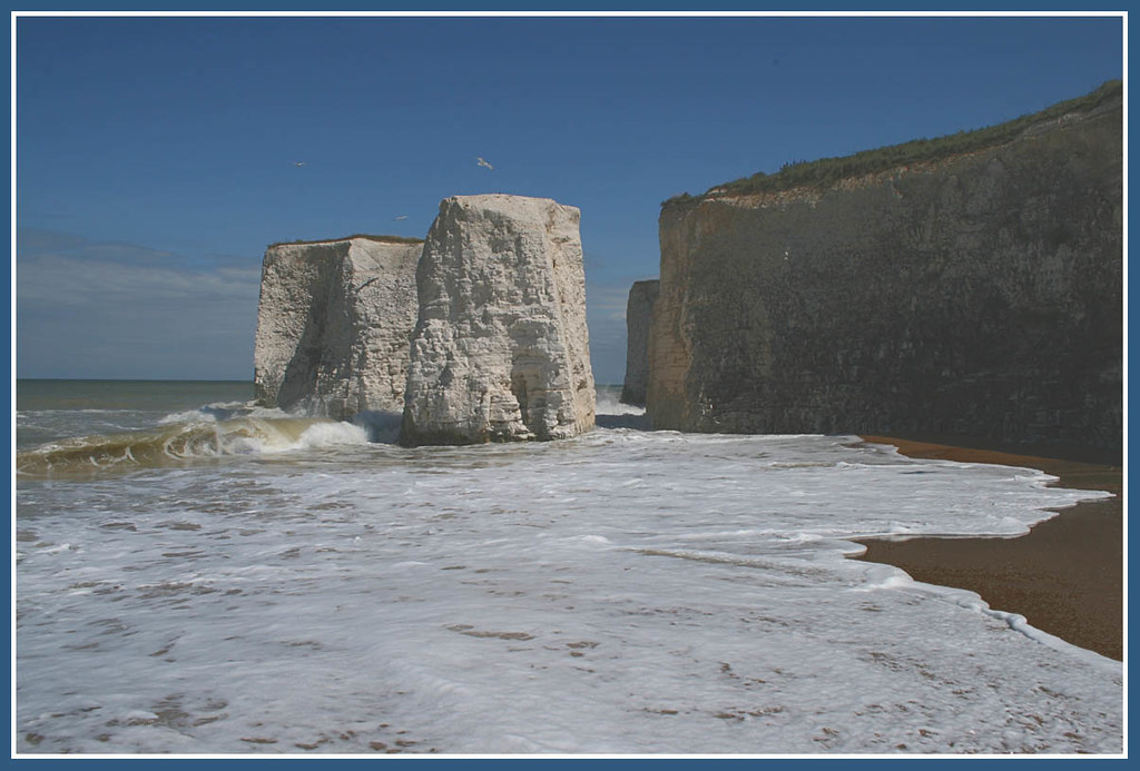 Botany Bay, Kent coast The Saxon Shore Way passes along th… Flickr