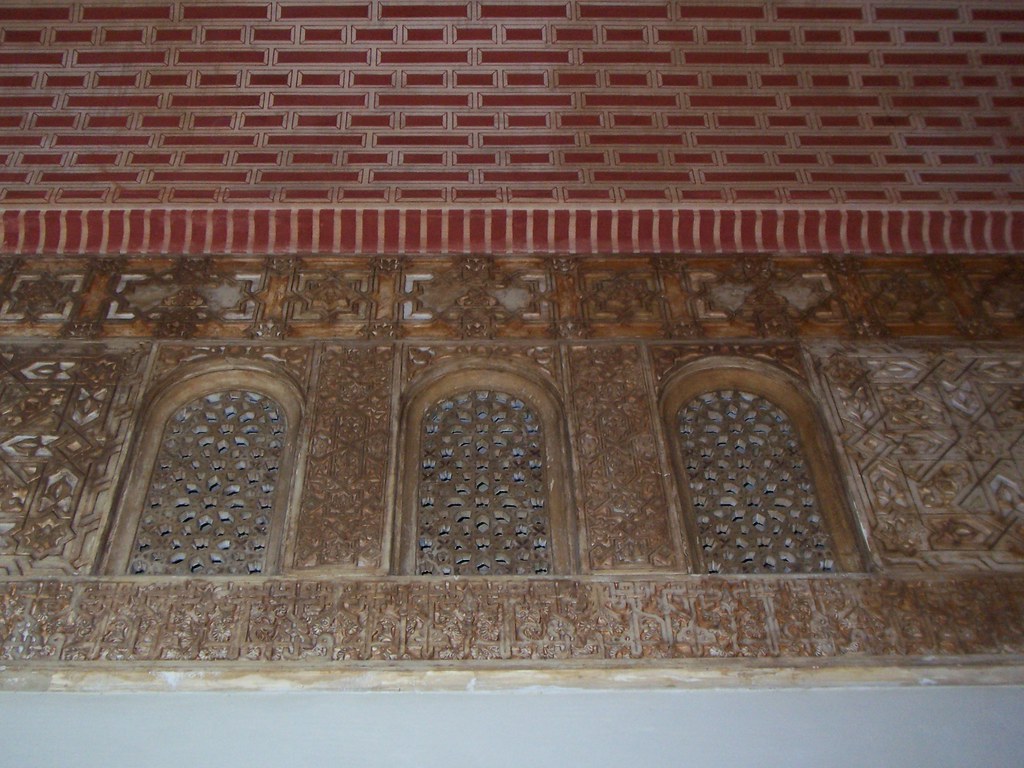 Decoración de las paredes de la Alcazaba de Málaga Flickr