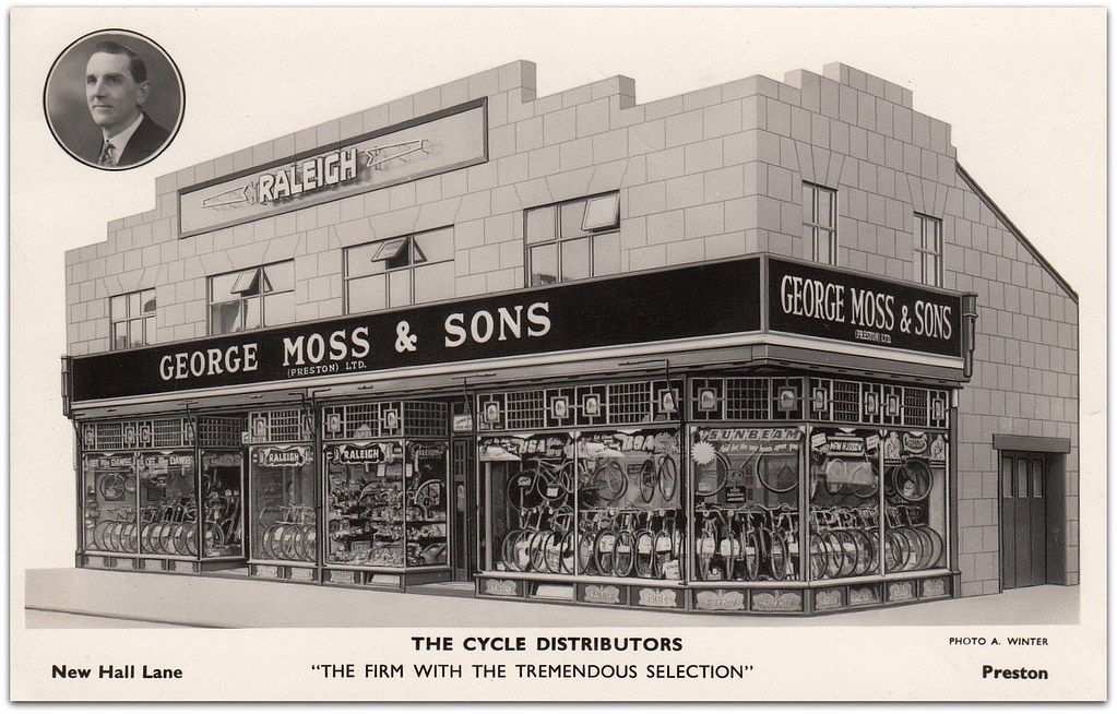 Moss & Sons, The Cycle Distributors, New Hall Lane,… Flickr