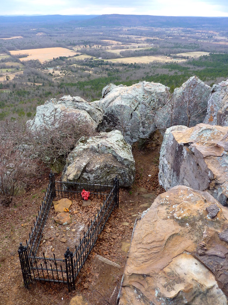 Petit Jean 'Grave' "Arkansas River Overlook" Granger Meador Flickr