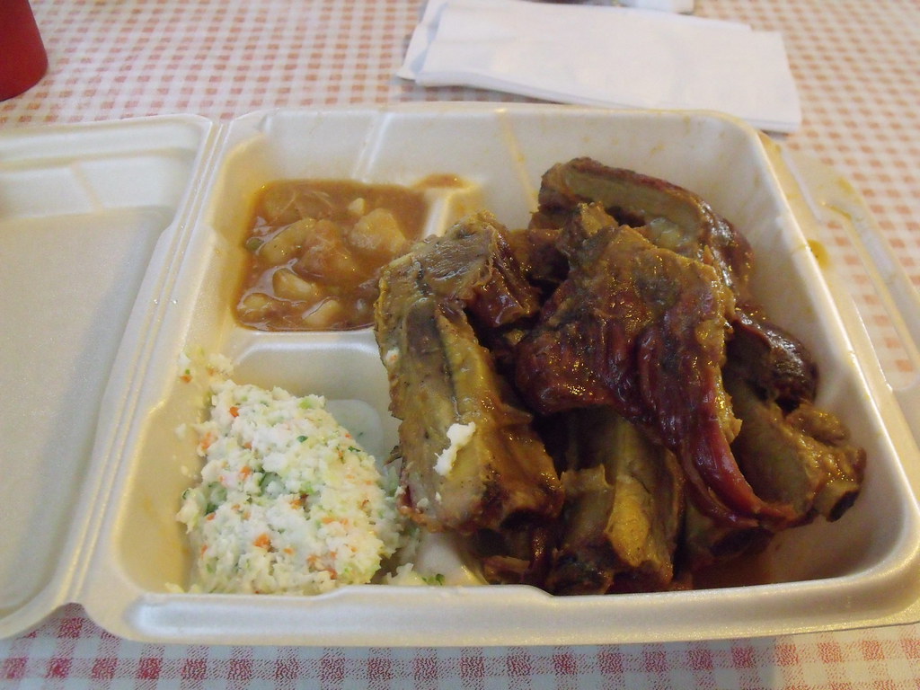 Stinson,s World Famous BarBQUE!! Barbecue ribs coleslaw,… Flickr