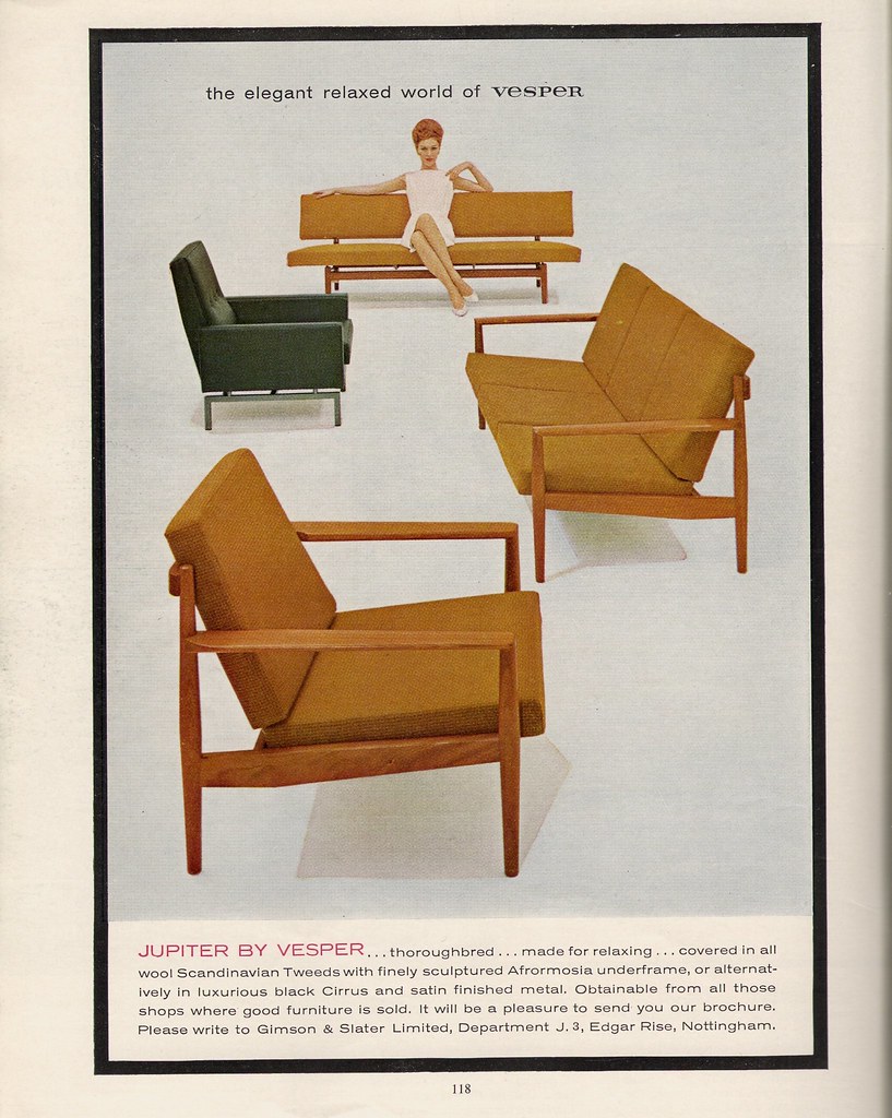 Scandanavian Style Furniture 'Jupiter' by Vesper, 1963 Flickr