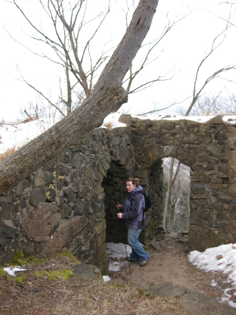 Maegan at the Eyrie House Ruins 1/17/2010 Nate & Mae Davis Flickr