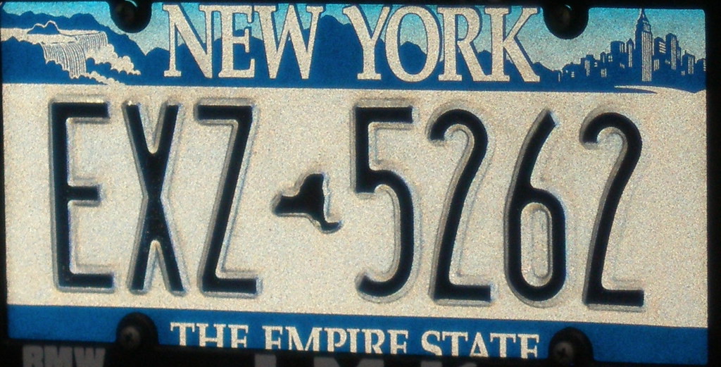 Picture Of The New York State Empire License Plate Taken I… Flickr