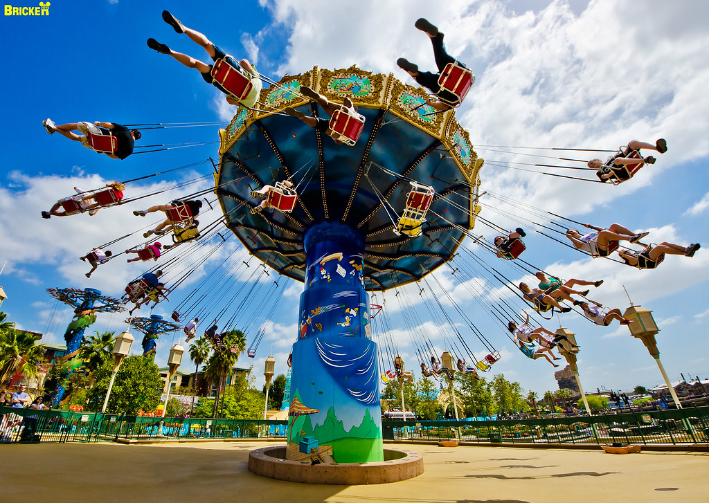 Disney California Adventure Silly Symphony Swings Flickr