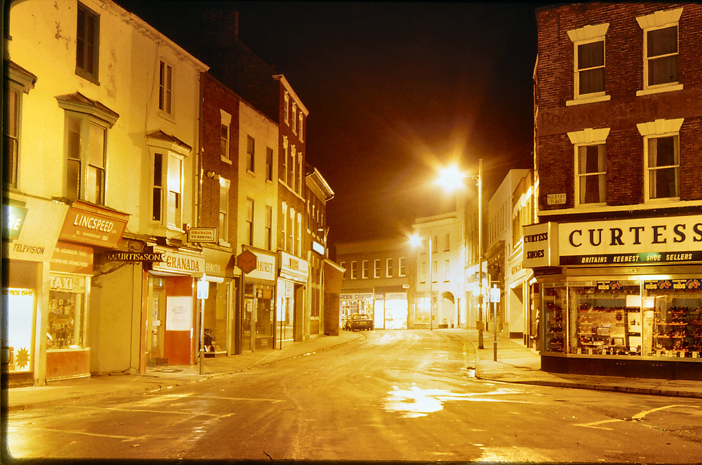 Gainsborough Market Place By Night 081982 Gainsborough Ma… Flickr