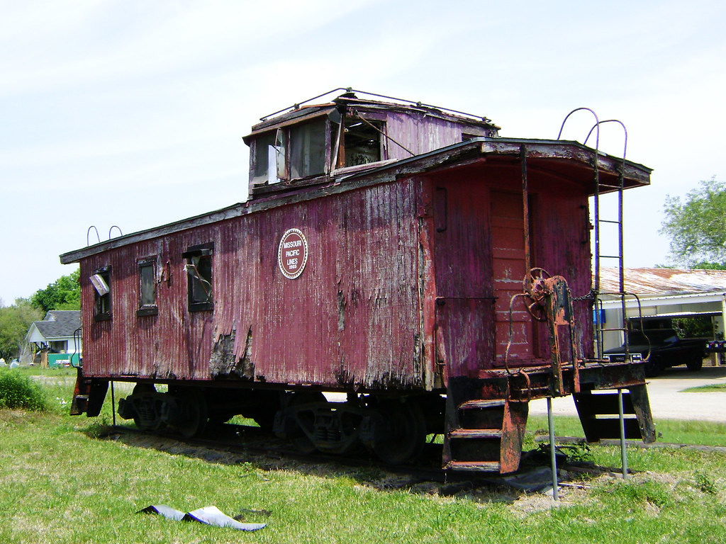 Caboose, Co. Rd 129, Friendswood, Texas 0420101244 Flickr