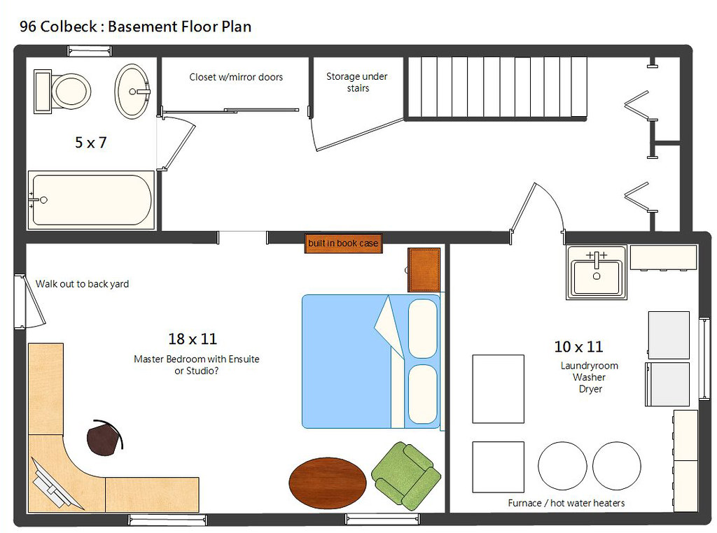 Basement Studio Apartment Floor Plans Flooring Ideas