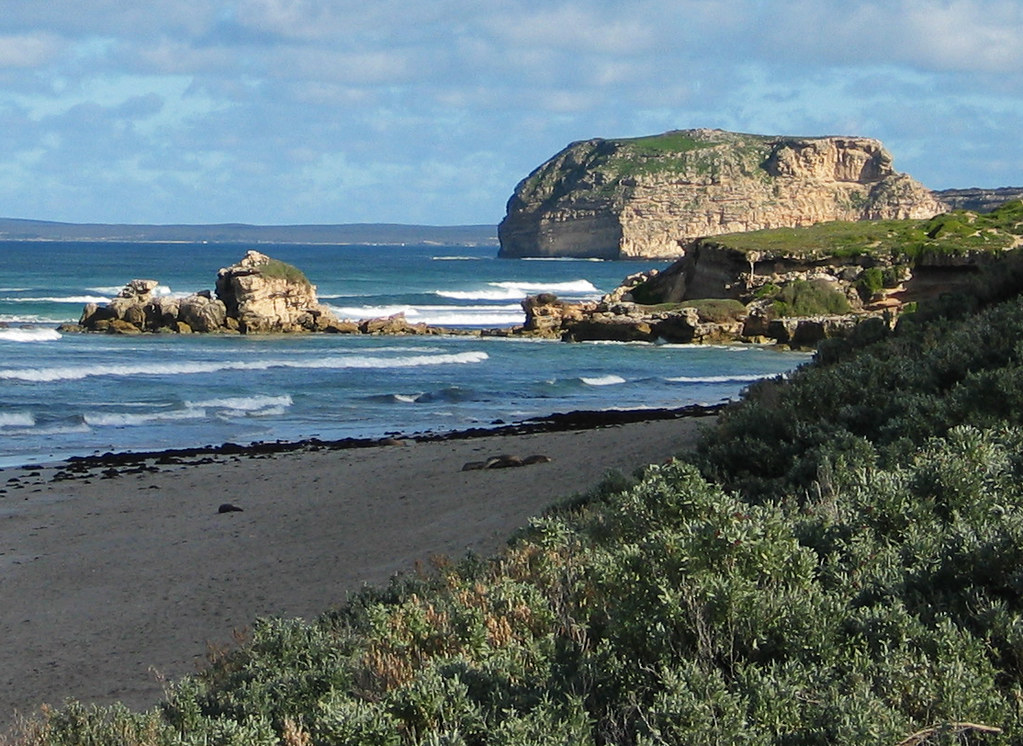 Seal Bay It's been cloudy and snowy for weeks I thought … Flickr